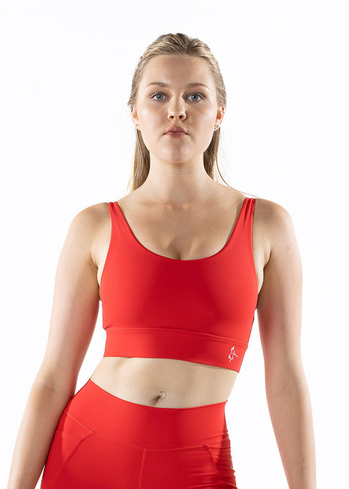 Endurance Ultimate Sports Bra Red